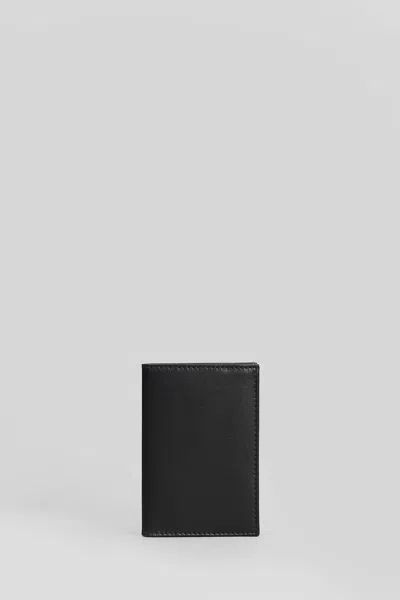 Comme Des Garçons Wallet In Black Leather