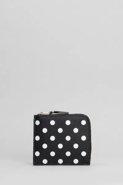 Comme Des Garçons Wallet In Black Leather
