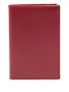 Comme Des Garçons Wallet Leather Bi-fold Classic Bill Wallet In Burgundy