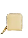 Comme Des Garçons Wallet Leather Coin Purse With Zip