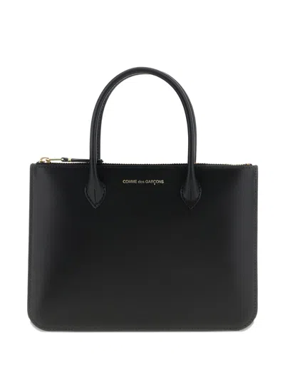 Comme Des Garçons Comme Des Garcons Wallet Leather Mini Bag In Black