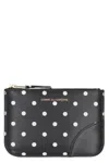 Comme Des Garçons Wallet Leather Wallet In Black