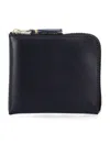 Comme Des Garçons Wallet Leather Zip Wallet In Pattern