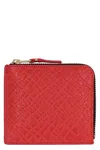 Comme Des Garçons Wallet Leather Zipped Coin Purse