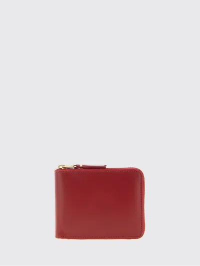 Comme Des Garçons Wallet  Wallet Men Color Red