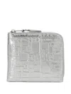 Comme Des Garçons Wallet In Metallic