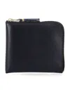 Comme Des Garçons Comme Des Garcons Wallet Mini Zip Wallet In Black