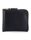 Comme Des Garçons Comme Des Garcons Wallet Mini Zip Wallet In Black