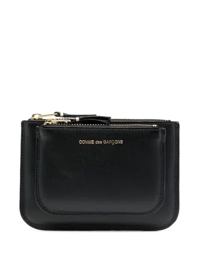 Comme Des Garçons Wallet Outside Pocket In Black