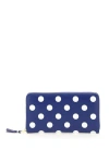 Comme Des Garçons Wallet Polka Dot Leather Wallet