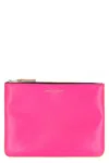 Comme Des Garçons Wallet Portafoglio  Super Fluo In Pink