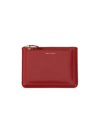 Comme Des Garçons Wallet In Red