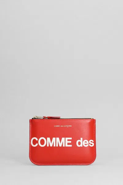 Comme Des Garçons Wallet In Red