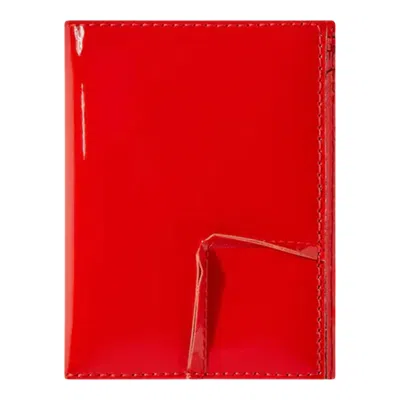 Comme Des Garçons Wallet Reversed In Blue