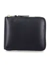 Comme Des Garçons Comme Des Garcons Wallet Mini Zip Wallet In Black