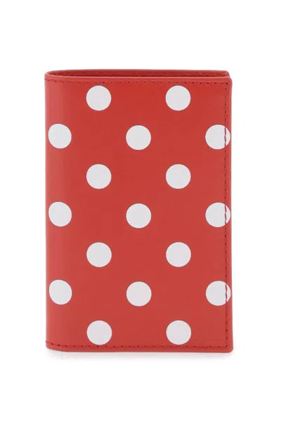 Comme Des Garçons Small Leather Goods In Red