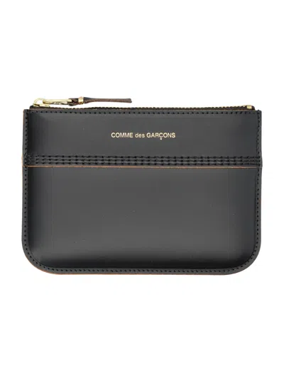 Comme Des Garçons Wallet Small Pouch In Purple