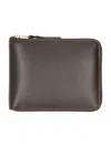 Comme Des Garçons Classic Leather Line Wallets And Card Holders Brown