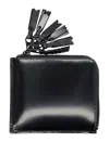 Comme Des Garçons Wallet Small Zip Wallet In Black