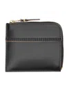 Comme Des Garçons Black Triple Stitch Wallet