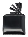 Comme Des Garçons Wallet Small Zip Wallet In Black