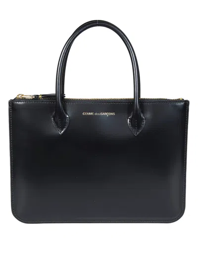 Comme Des Garçons Comme Des Garcons Wallet Stylish Mini Handles Shoulder Bag In Black