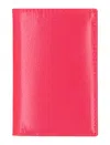 Comme Des Garçons Wallet Super Fluo Bifold Cardholder In Red