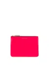 Comme Des Garçons Super Fluo Leather Line Wallet Accessories In Pink