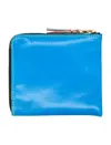 Comme Des Garçons Wallet Super Fluo Small Zip Coin Wallet