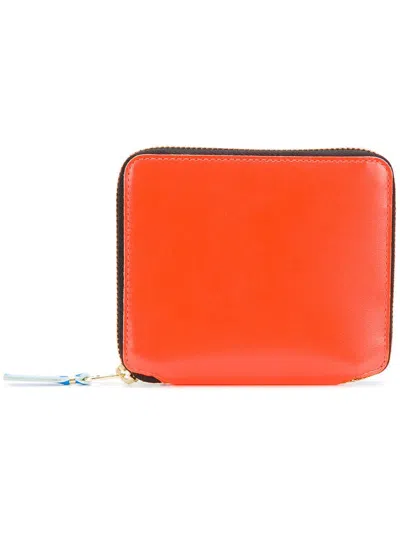 Comme Des Garçons Super Fluo Wallets, Card Holders Multicolor In Orange Green