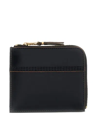 Comme Des Garçons Wallet Triple Stitch Wallet In Black