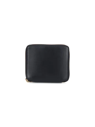 Comme Des Garçons Comme Des Garcons Wallet Unisex Leather Wallet In Black