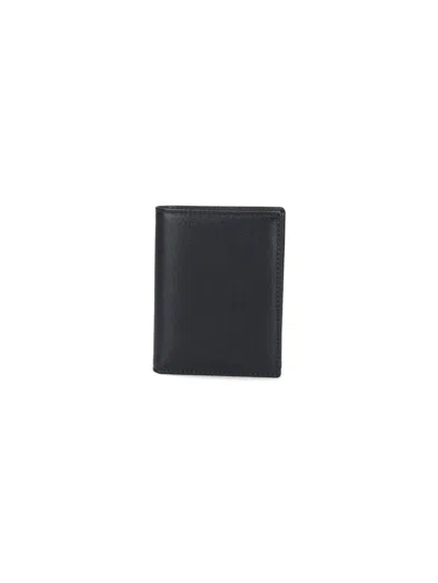 Comme Des Garçons Comme Des Garcons Wallet Unisex Leather Wallet In Black