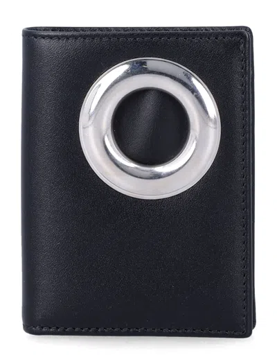 Comme Des Garçons Comme Des Garcons Wallet Unisex Leather Wallet - Compact Design In Black