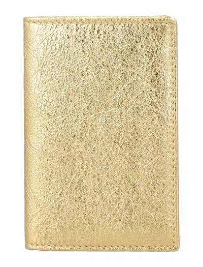 Comme Des Garçons Comme Des Garcons Wallet Unisex Wallet In Oro