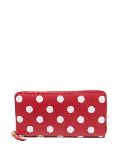 Comme Des Garçons Wallet Wallet In Red