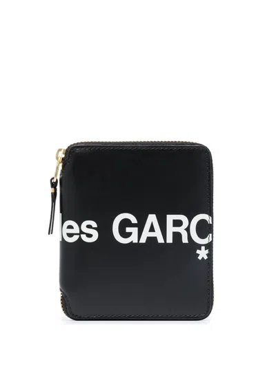 Comme Des Garçons Wallet Wallet Huge Logo In Black