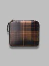 Comme-des-garcons-wallet Wallet / Lenticular Tartan - 100% Tpu In: 100%cowhide Made In Spain
