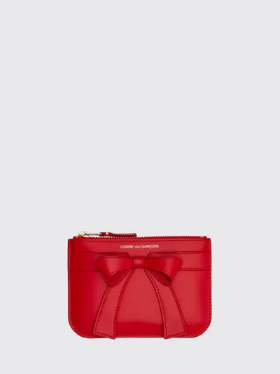 Comme Des Garçons Wallet Wallet Woman In Red