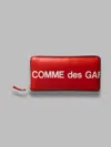 Comme-des-garcons-wallet Wallet/huge Logo - 100% Leather Made In Spain