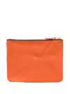 Comme Des Garçons Wallet / Washed Wallet Accessories In Yellow