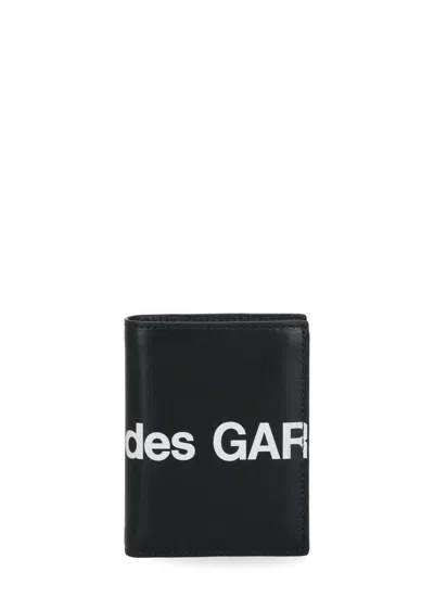Comme Des Garçons Wallet With Logo In Black