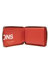 Comme Des Garçons Wallet With Logo In Red