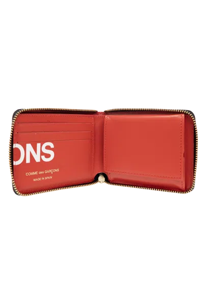 Comme Des Garçons Wallet With Logo In Red