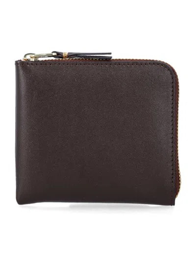 Comme Des Garçons Comme Des Garcons Wallet Zip Mini Wallet - Sleek And Functional Design In Marrone