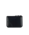 Comme Des Garçons Wallet Zipped Coin Purse In Black