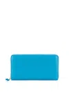 Comme Des Garçons Wallet Zipped Long Classic Wallet In Blue