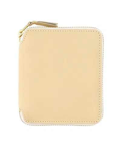 Comme Des Garçons Comme Des Garcons Wallet Zipped Wallet In Neutral