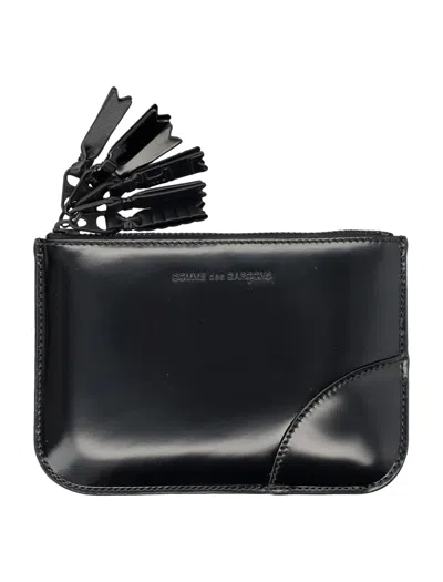 Comme Des Garçons Comme Des Garcons Wallet Zipper Medley Wallet In Black