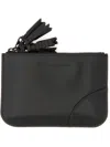 Comme Des Garçons Wallet Zipper Wallet Medley Series In Black